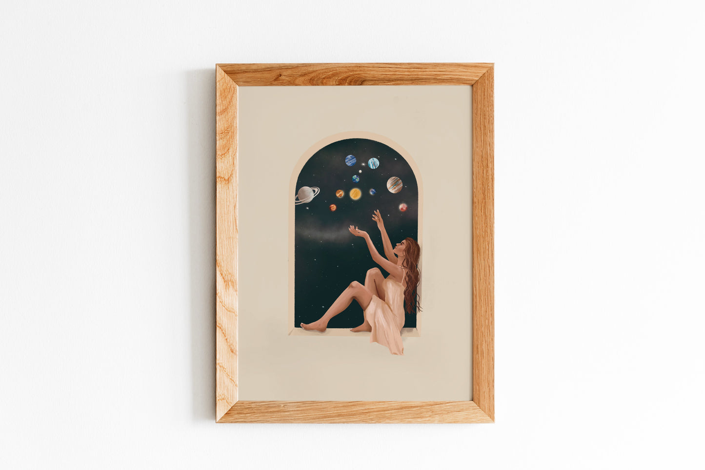 Fine Art Illustration Print "The Whole Universe"