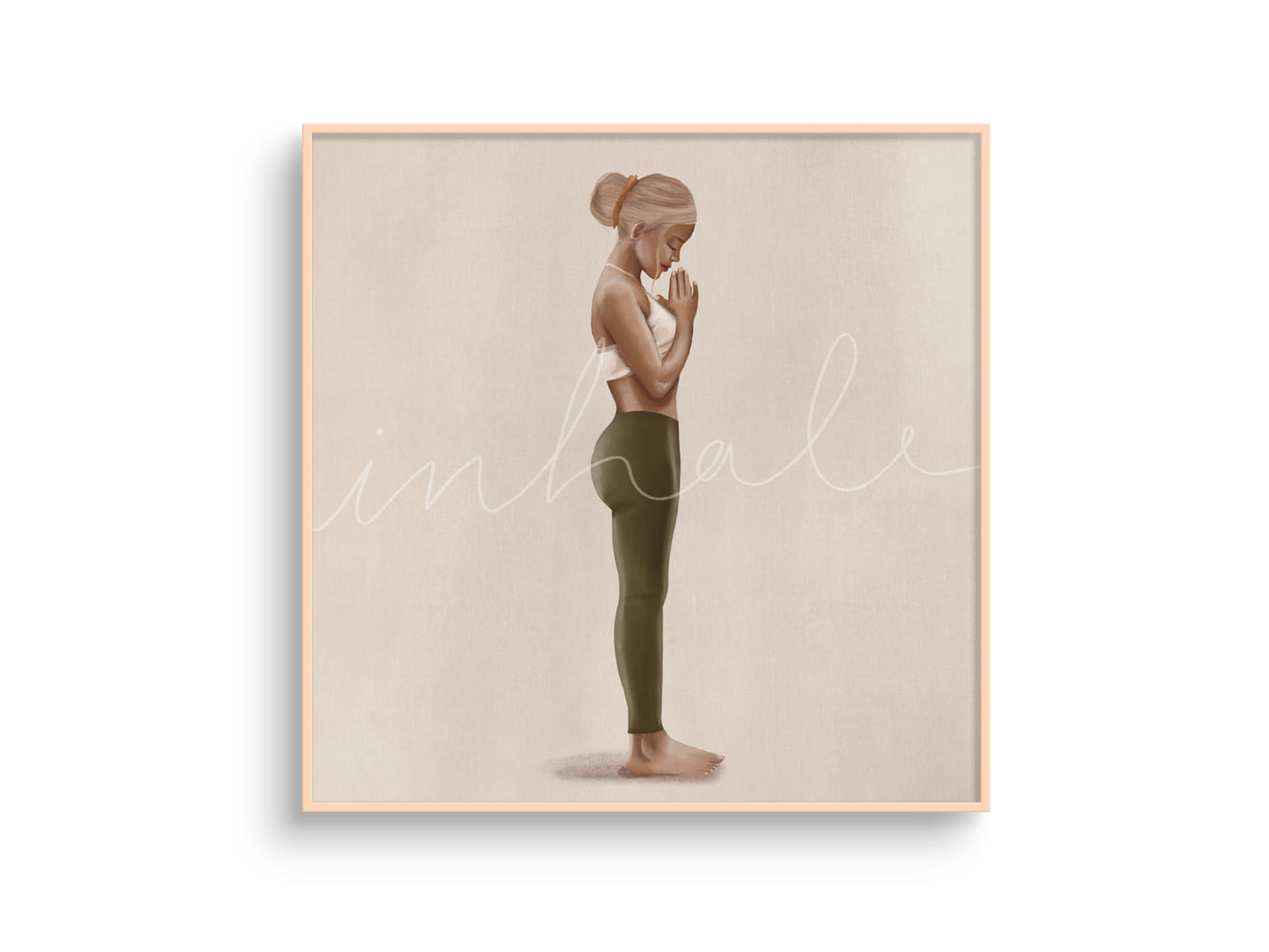 Fine Art Illustration Print "Inhale"