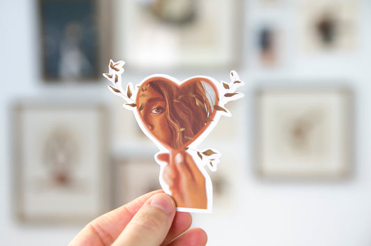 Sticker "Love Yourself" - Autocollant Self Love