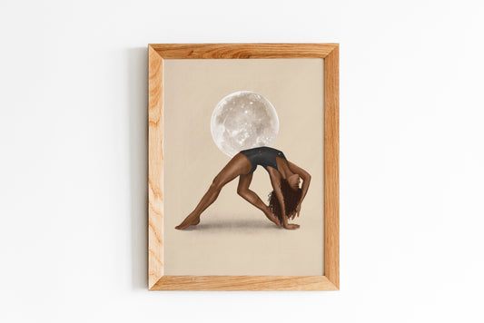 Fine Art Illustration Print "Moon"