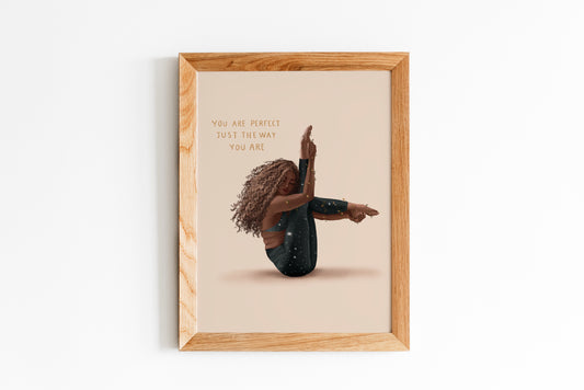 Fine Art Illustration Print "You are perfect"