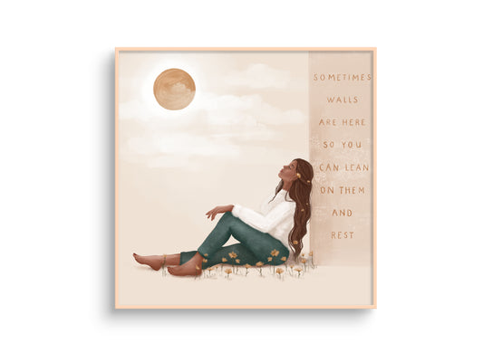 Fine Art Illustration Print "Rest"