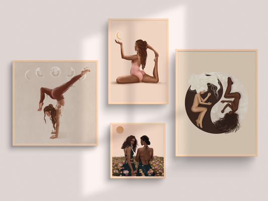 Affiche/ Poster - Illustration "Love is love"