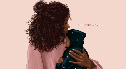 Affiche/ Poster - Illustration "She is my world "