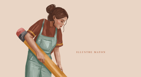 Affiche/ Poster - Illustration "Write your own story"